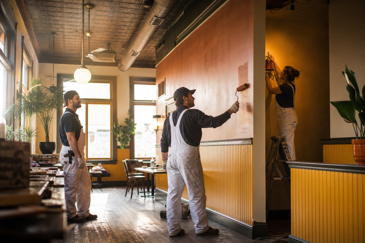 Renovating Restaurant Interior